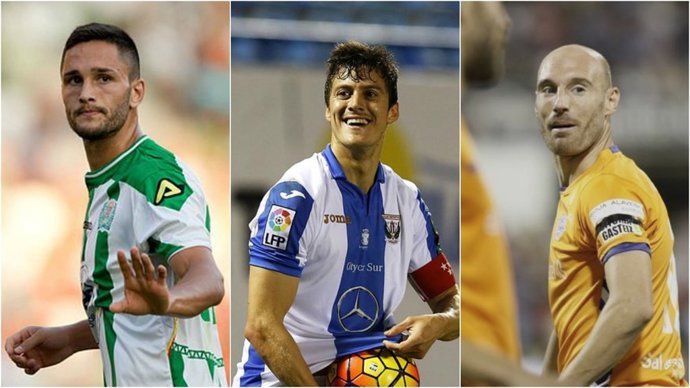 Andone, Mantovani y Toquero, en el once ideal de Segunda División