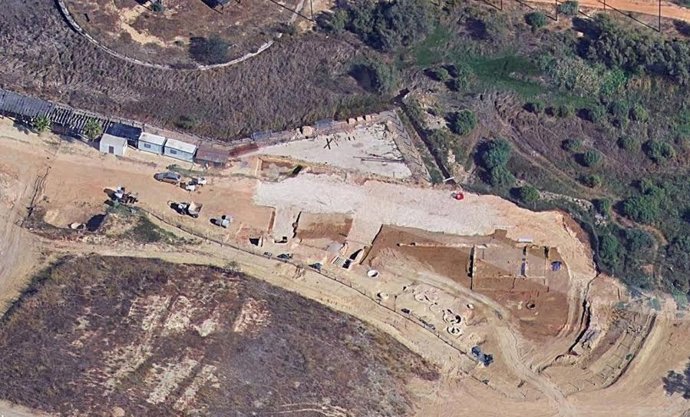 Excavaciones del puerto histórico de Palos de la Frontera (Huelva).