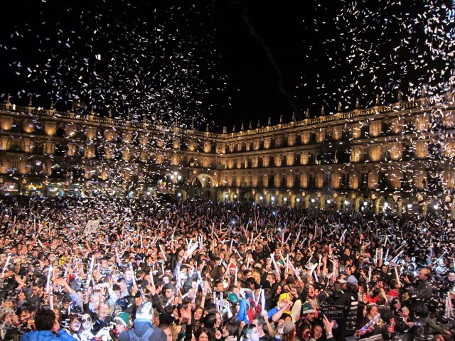 Acto multitudinario en Salamanca