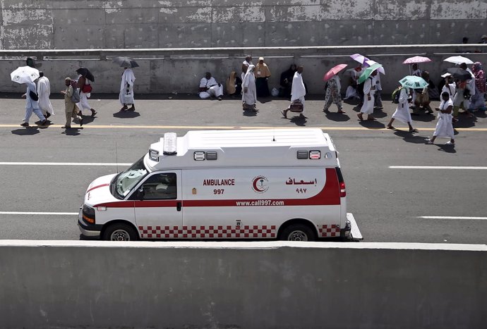 Ambulancia en Arabia Saudí