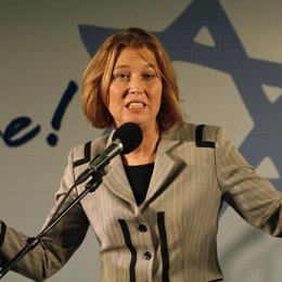 Ministra israelí de Exteriores, Tzipi Livni