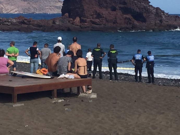 Fallecido por ahogamiento en una playa de Gran Canaria