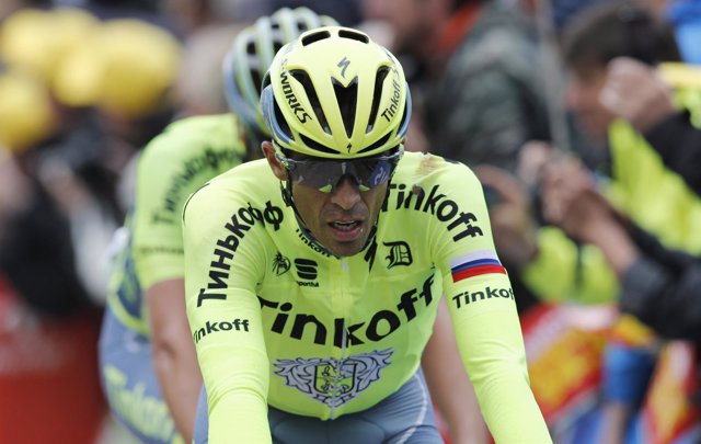 Alberto Contador (Tinkoff) en el Tour de Francia