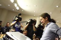 Pablo Iglesias: "Nunca me he sentido tan apoyado en Podemos como ahora"