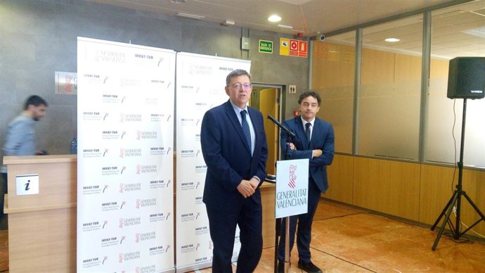 Ximo Puig i Francesc Colomer