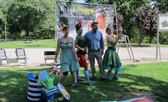 Presentación de la campaña de turismo.