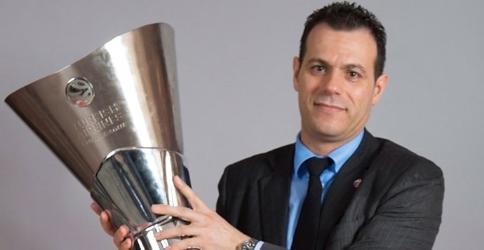 Dimitris Itoudis, entrenador del CSKA Moscú