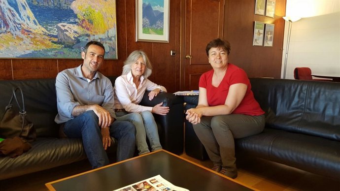 Reunión del programa 'Vacances en Pau'