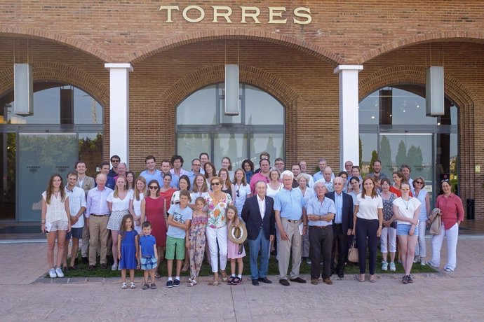 Reunión anual de la asociación Primum Familiae Vini (PFV) en Bodegas Torres
