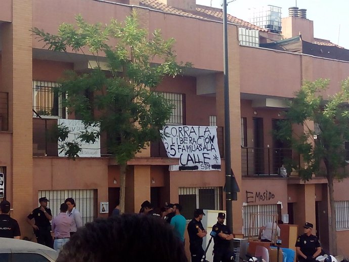 Imagen de la Corrala Liberación de Alcalá de Guadaíra
