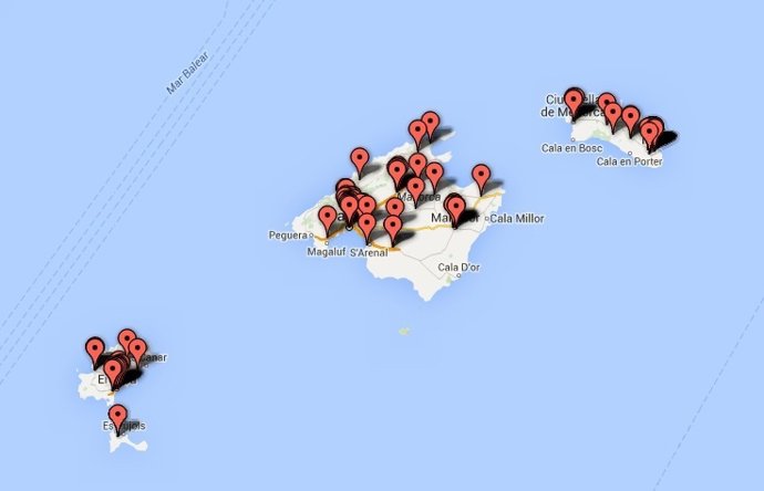 Mapa empresas tecnológicas