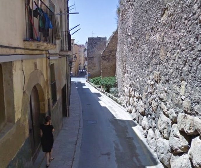 Baixada del Roser de la muralla de Tarragona