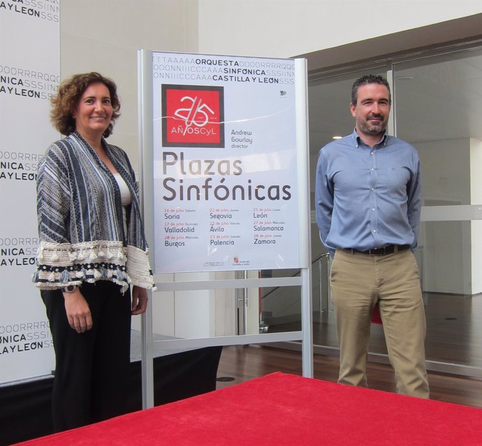 Josefa García Cirac y Jordi Gimeno presentan el programa 'Plazas Sinfónicas'
