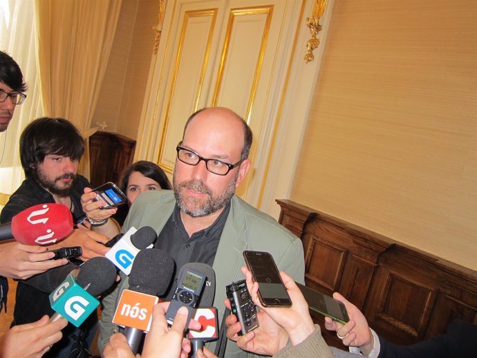 El alcalde de Santiago, Martiño Noriega, analiza los resultados del 26J