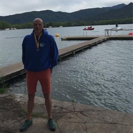 El nanador Javier Ruiz