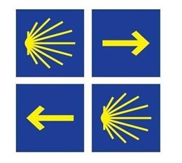 Camino de Santiago señalítica