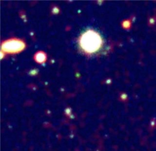 Cúmulo de galaxias en el universo primario