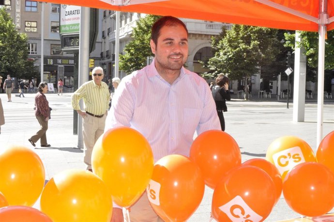 El diputado de C's al Congreso, Rodrigo Gómez. 