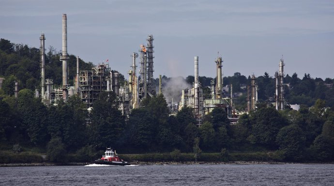 Refinería de Chevron en Canadá