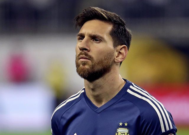 Lionel Messi con la selección argentina en la Copa América