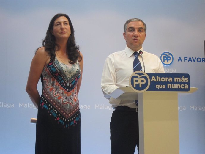 Dolores López y Elías Bendodo, PP-A