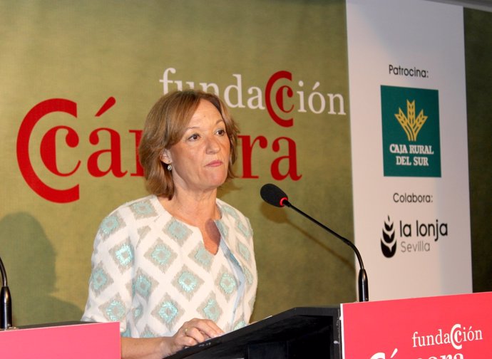 Carmen Ortiz, consejera de Agricultura, Pesca y Desarrollo Rural.