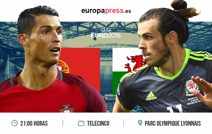 Horario y dónde ver Portugal vs Gales