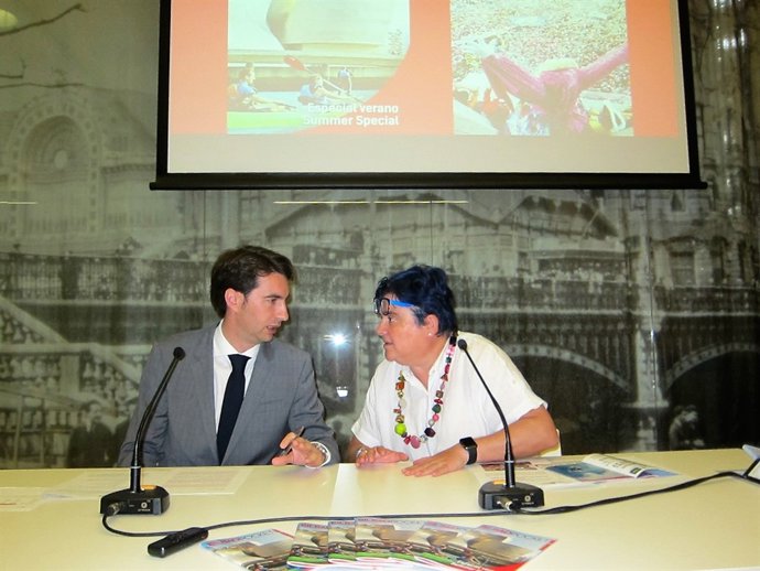 Presentación de una guía turística.