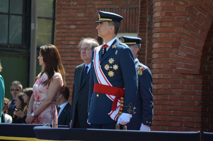 El Rey Felipe VI en la Academia del Aire de León. Julio 2016