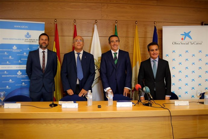 San Juan de Dios y Obra Social 'la Caixa' firman un convenio de obras sociales