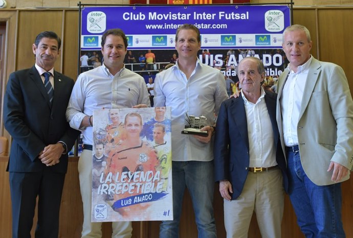 Luis Amado se despide como jugador de Inter Movistar