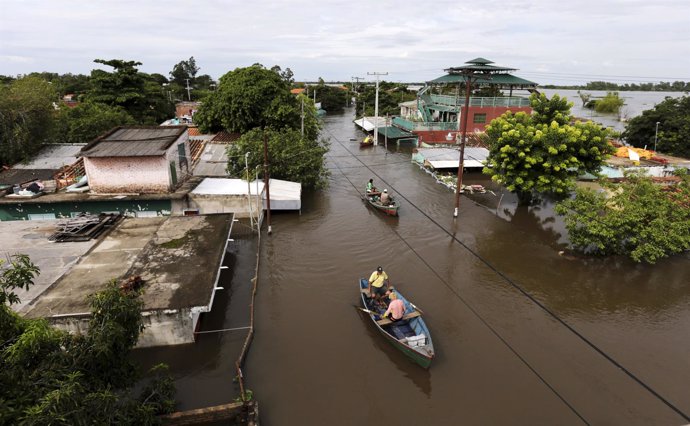 Inundación en Paraguay por 'El Niño'