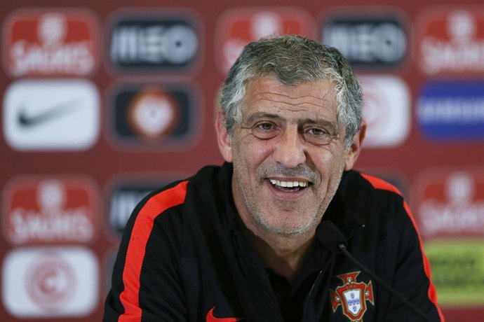 El seleccionador de Portugal Fernando Santos
