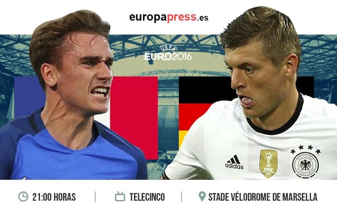 Horario y dónde ver el Francia vs Alemania | Semifinal Eurocopa 2016