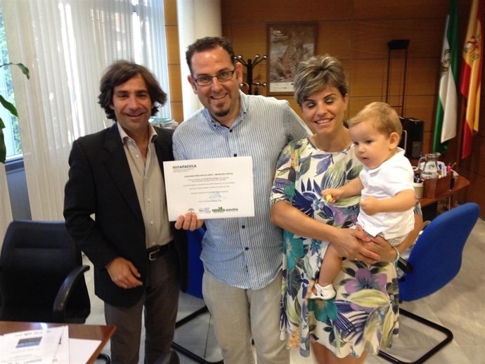 Imagen del premiado, Emilio Ruiz Hidalgo.