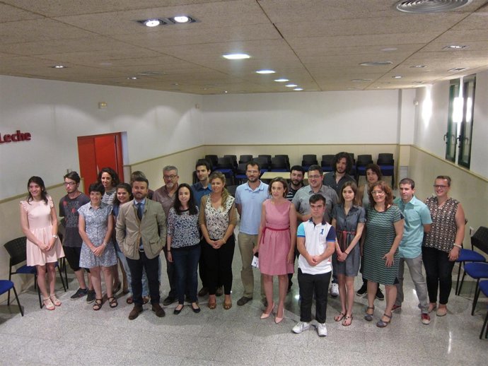 Gamarra, con los participantes en la II Lanzadera de Empleo