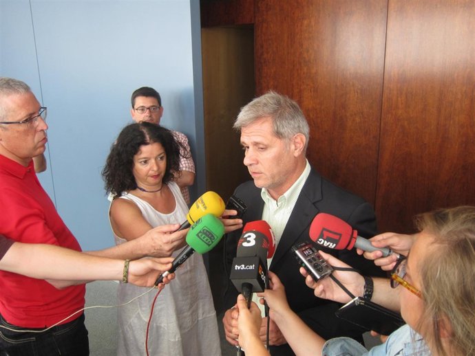 El líder del PP en el Ayuntamiento de Barcelona, Alberto Fernández