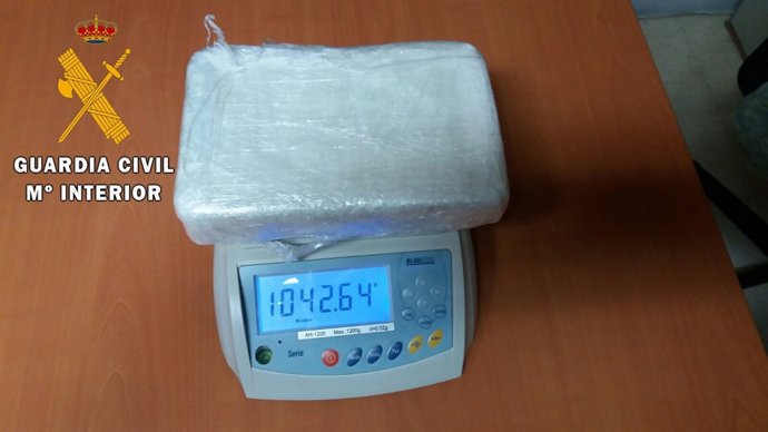 Cocaína intervenida.