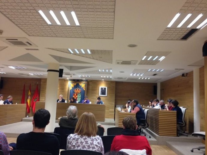 Pleno municipal en Getafe