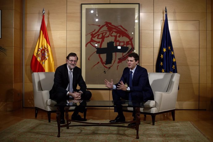  Rivera y Rajoy