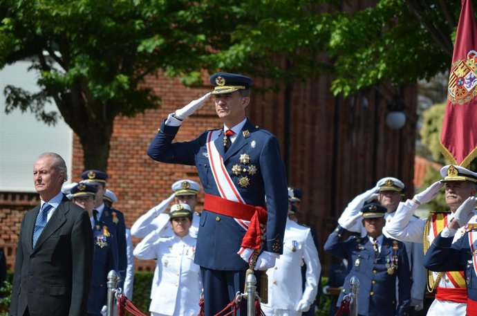 Felipe VI en Academia del Aire de León