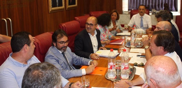 Rivera participa en el Comité Ejecutivo de la Cámara de Comercio de Cartagena