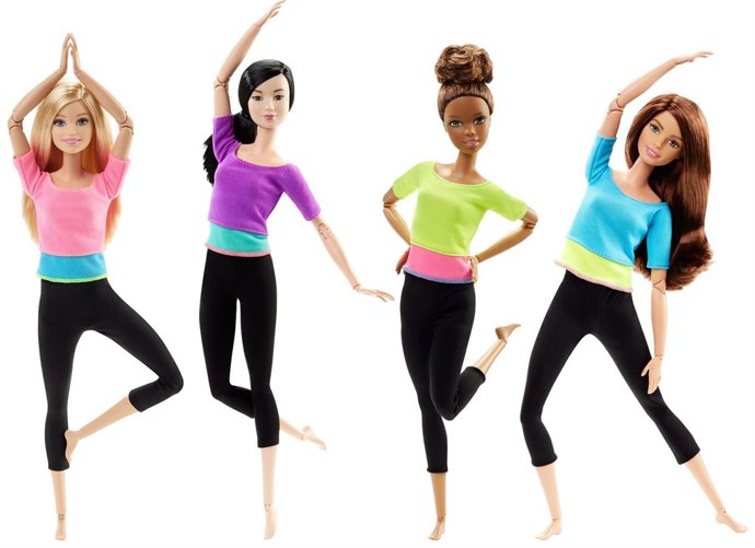 LA NUEVA COLECCIÓN DE MUÑECAS BARBIE CON 22 PUNTOS DE ARTICULACIÓN