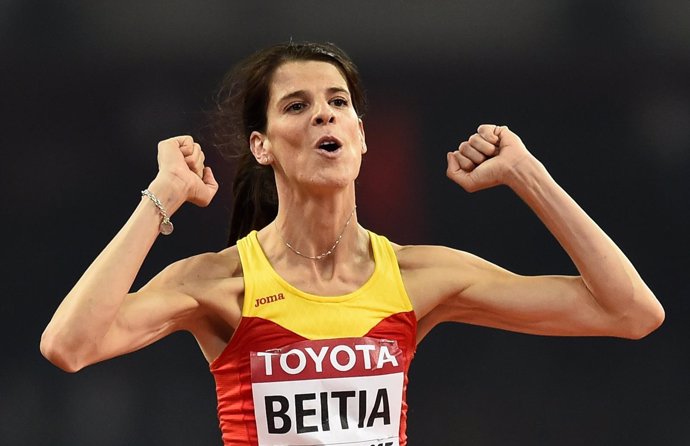 La atleta española Ruth Beitia