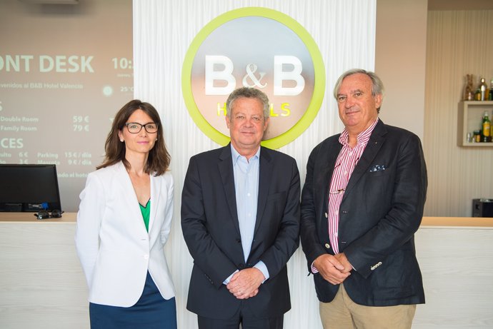 Ana López, Georges Sampeur y Dennis Derrien