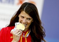 Ruth Beitia hace historia con un triple oro