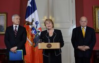 Bachelet recibe la "sólida" contramemoria de Chile sobre la causa marítima