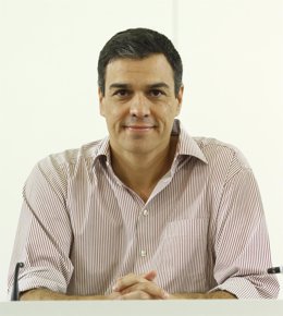 Pedro Sánchez en la reunión de la Ejecutiva Federal en Ferraz