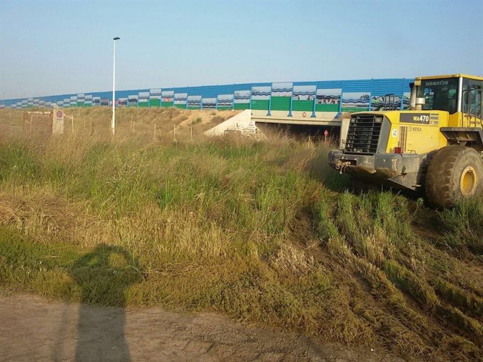 Paraje donde iba a celebrarse el festival