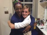 Foto: Reunión de Hermiones: Emma Watson conoce a Noma Dumezweni